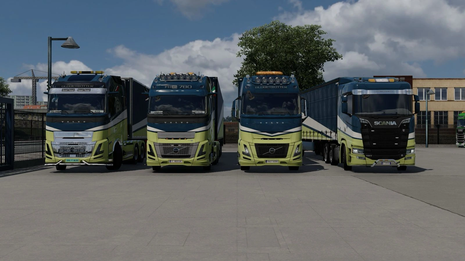 Euro Virtual Lines – Flota oficial